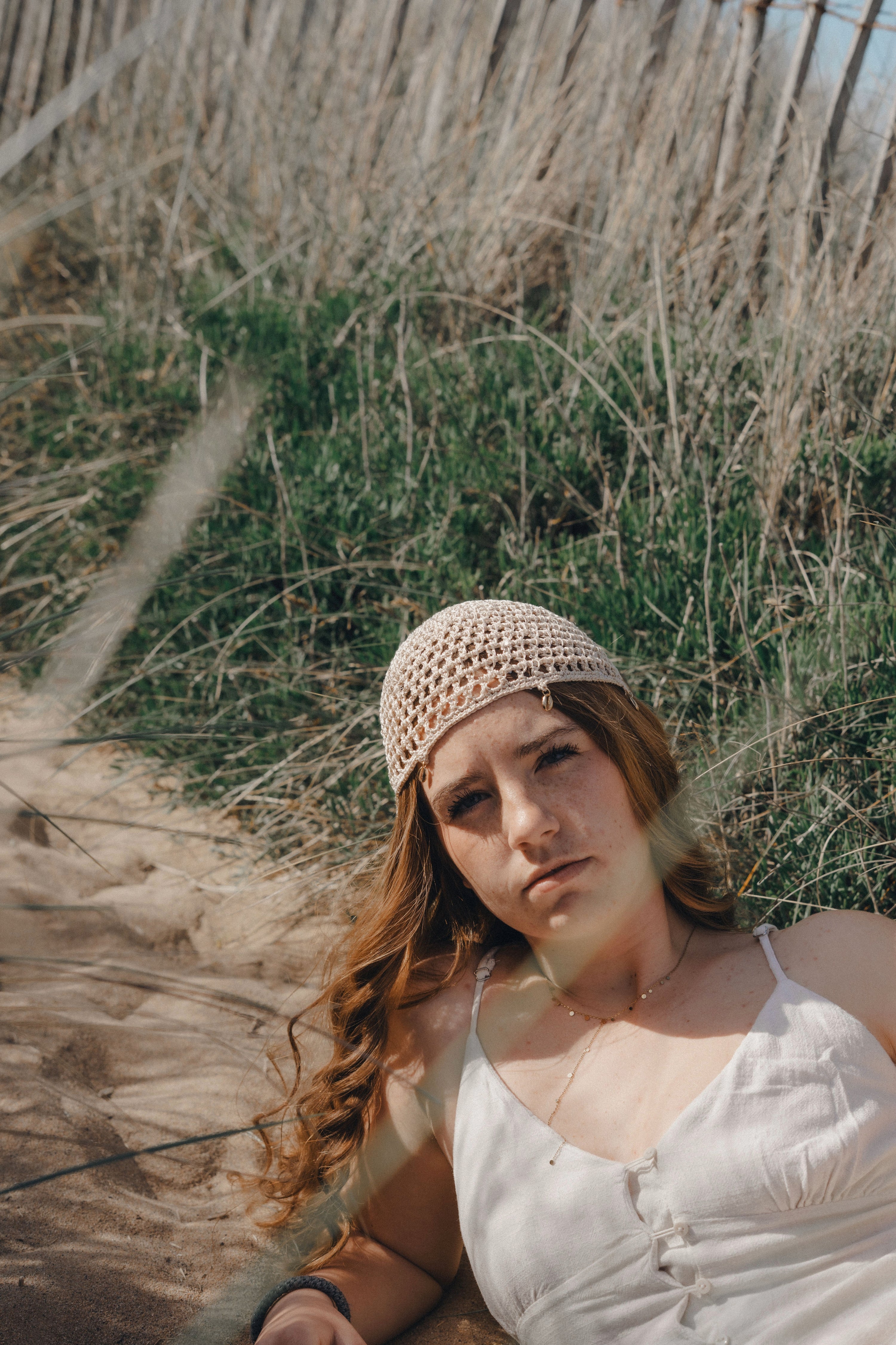 Bonnet Délia - Sable Doux