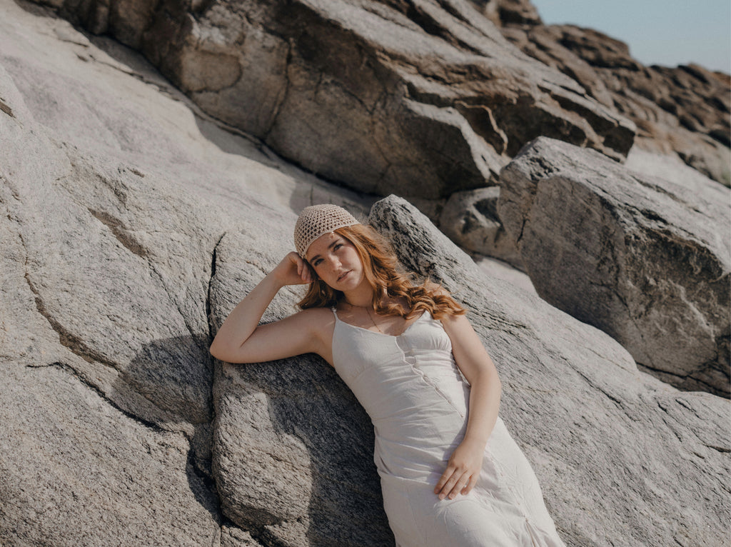 Bonnet Délia - Sable Doux