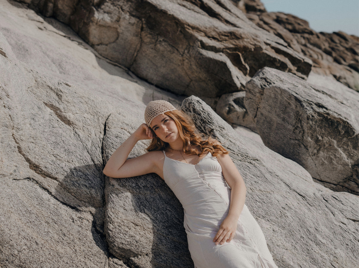Bonnet Délia - Sable Doux
