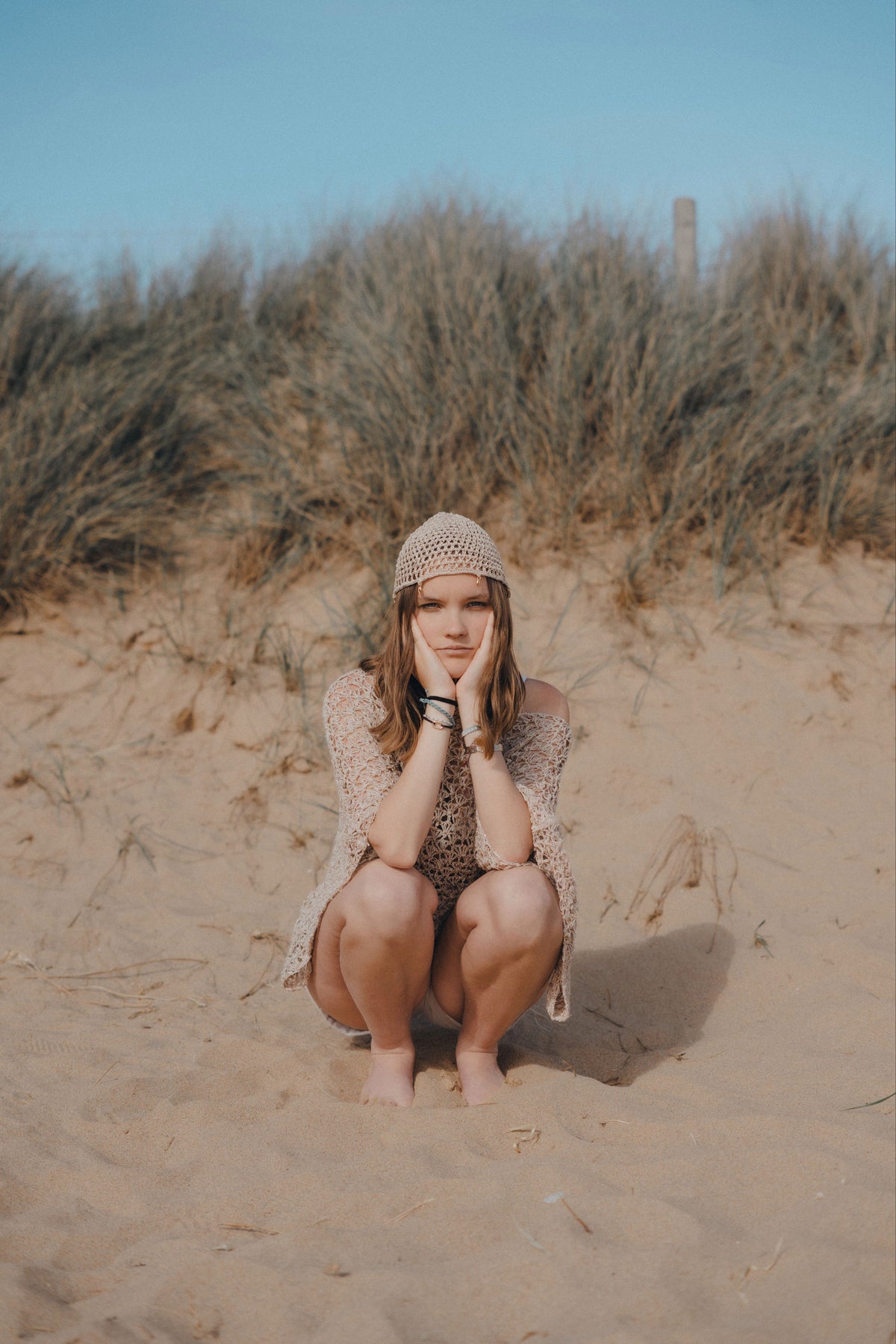 Bonnet Délia - Sable Doux