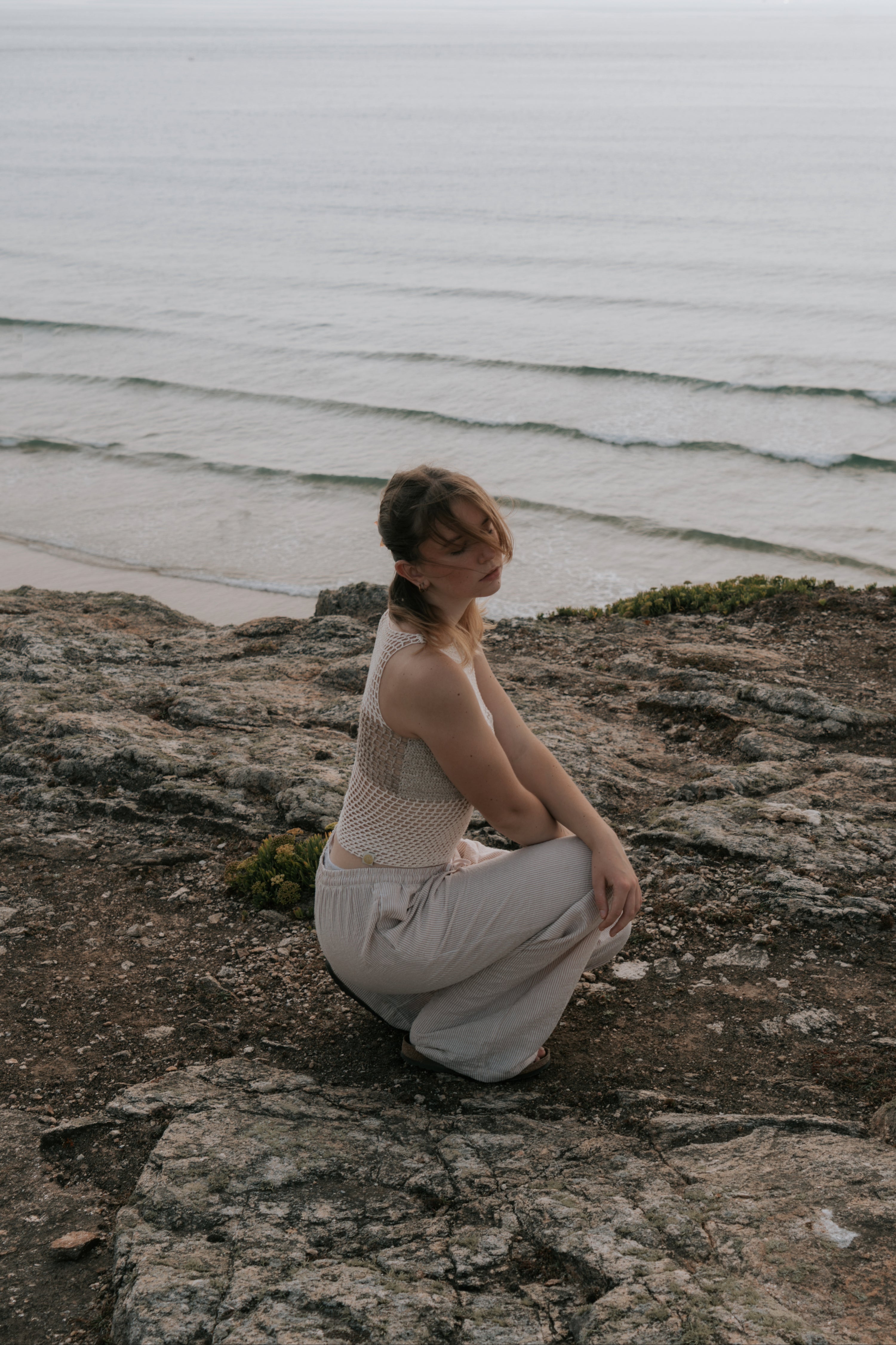 Esmée Top - Raw Linen