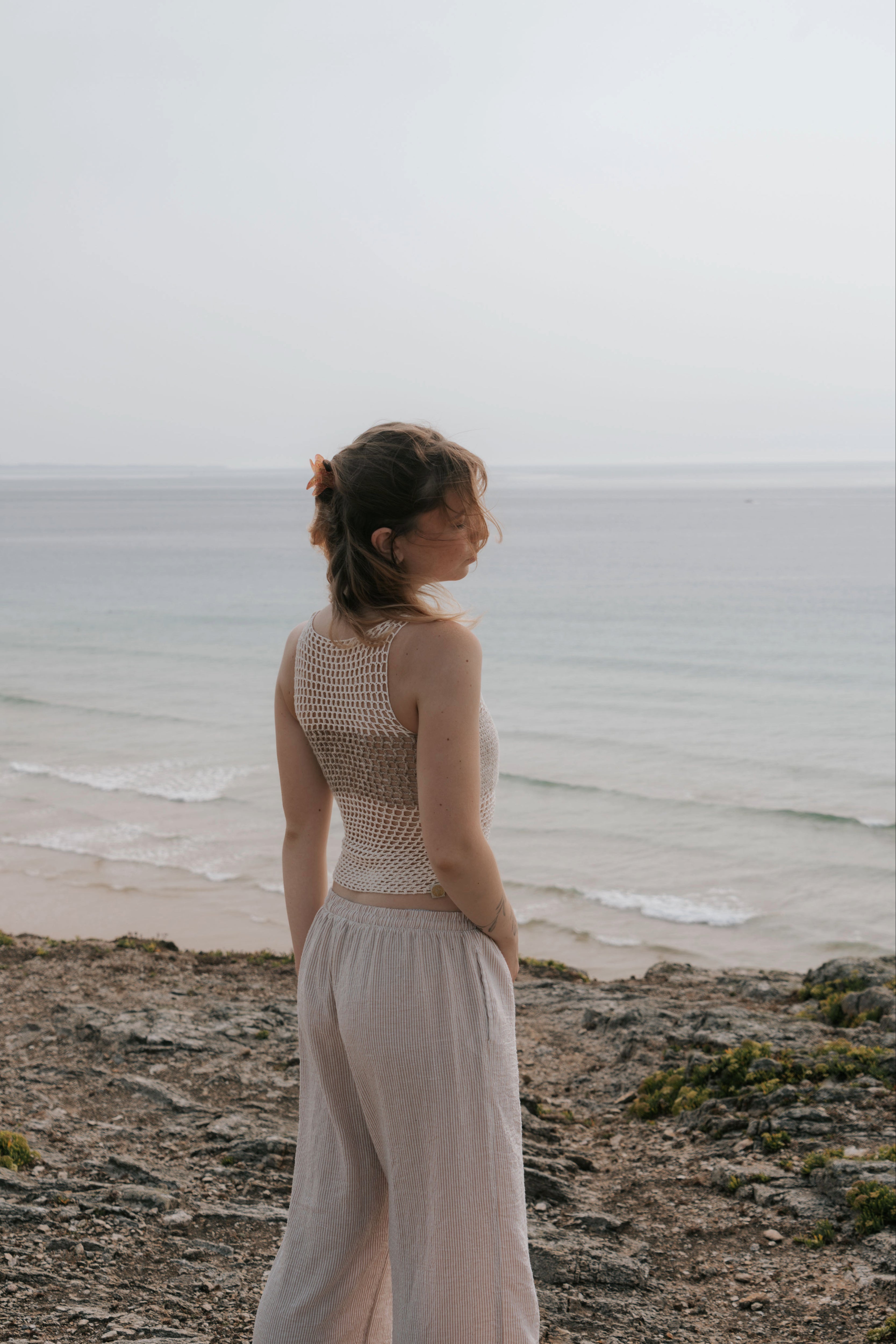 Esmée Top - Raw Linen