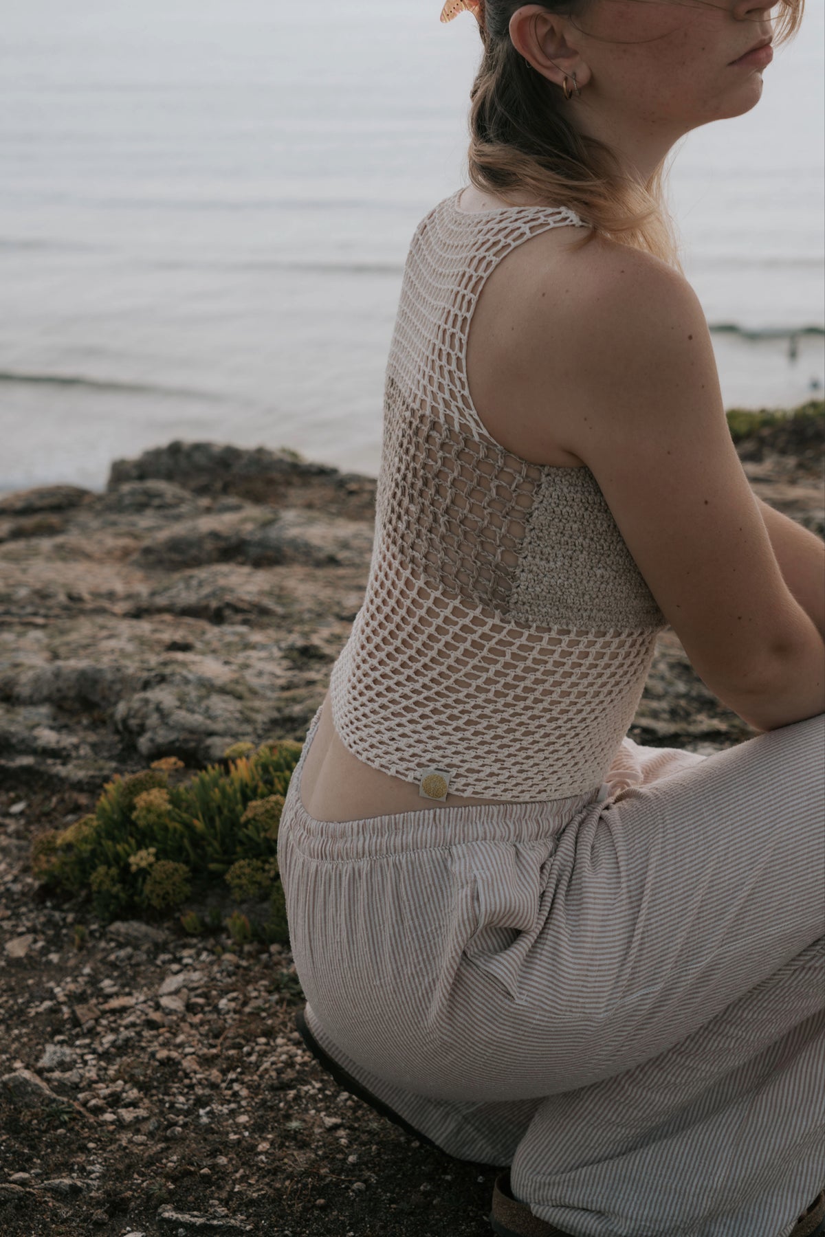 Esmée Top - Raw Linen