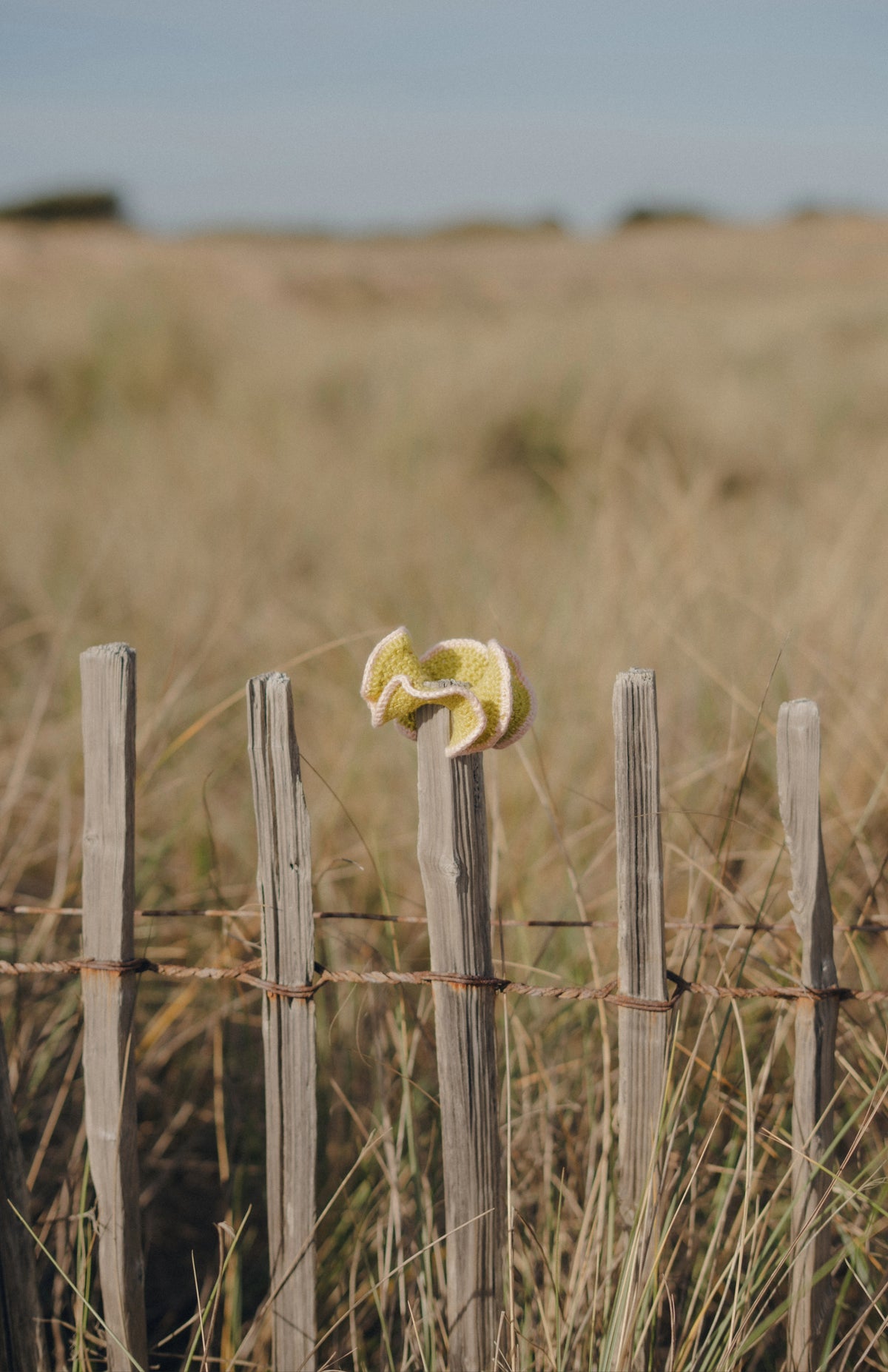 Millie Scrunchie - Lime & Petal - S